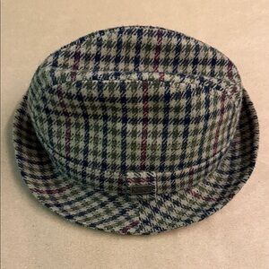 KANGOL Multicolor Checkered Bucket Hat - Youth Size Small - Unisex Design - EUC